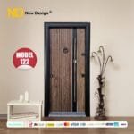 باب مصفح تركي 11سم  كود: 122