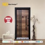 باب مصفح تركي 11سم كود: 124