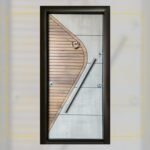 باب مصفح (10 سم) مميز