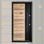 باب مصفح (10 سم) مميز