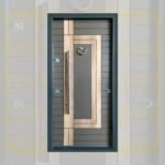 باب مصفح (10 سم) مميز