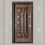 باب مصفح (10 سم) مميز