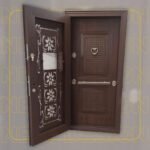 باب مصفح دابل 100سم