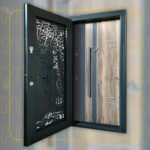 باب مصفح دابل 100سم