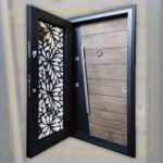 باب مصفح دابل 100سم