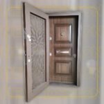 باب مصفح دابل 100سم