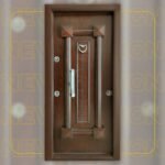 باب مصفح بارز طبيعي 100سم