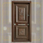 باب مصفح بارز طبيعي 100سم