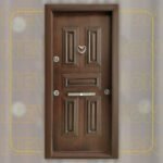 باب مصفح بارز طبيعي 100سم