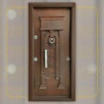 باب مصفح بارز طبيعي 100سم