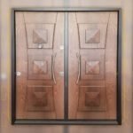 باب مصفح بارز طبيعي 200سم