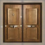 باب مصفح بارز طبيعي 200سم