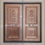 باب مصفح بارز طبيعي 200سم