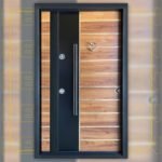 باب مصفح فلات 120سم