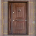 باب مصفح فلات 120سم