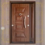 باب مصفح فلات 120سم