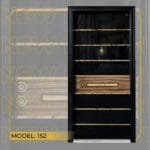 باب مصفح تركي سيلكا 152 Black