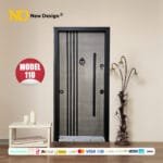 باب مصفح تركي 11سم كود: 110